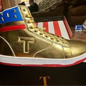 Donald Trump 1 sneaker Sz 14 new